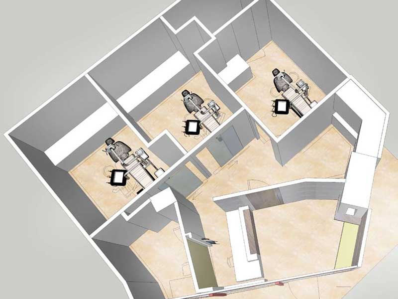 River Dentistry Downtown Angeles Dental Office Remodel Plans Layout 2