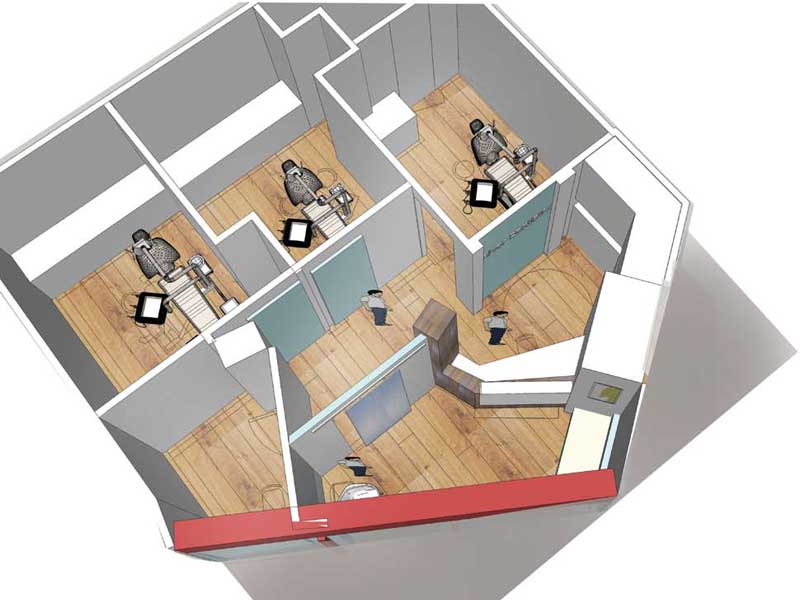 River Dentistry Downtown Angeles Dental Office Remodel Plans Layout 1